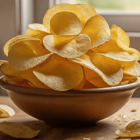 potato chips - salted [100 grams] - 1 packet