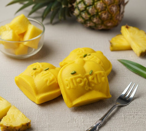 pineapple jalbhara sandesh