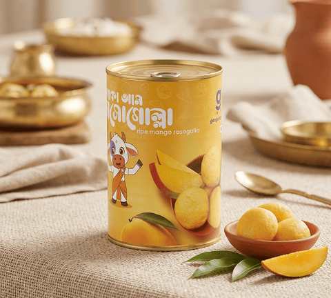 Tin Ripe Mango Rosogolla