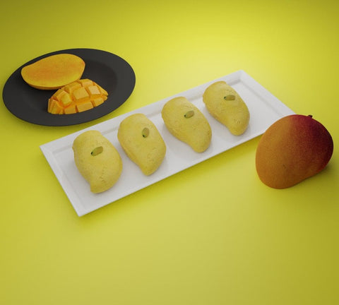 mango sandesh [400 grams] - 8 pieces